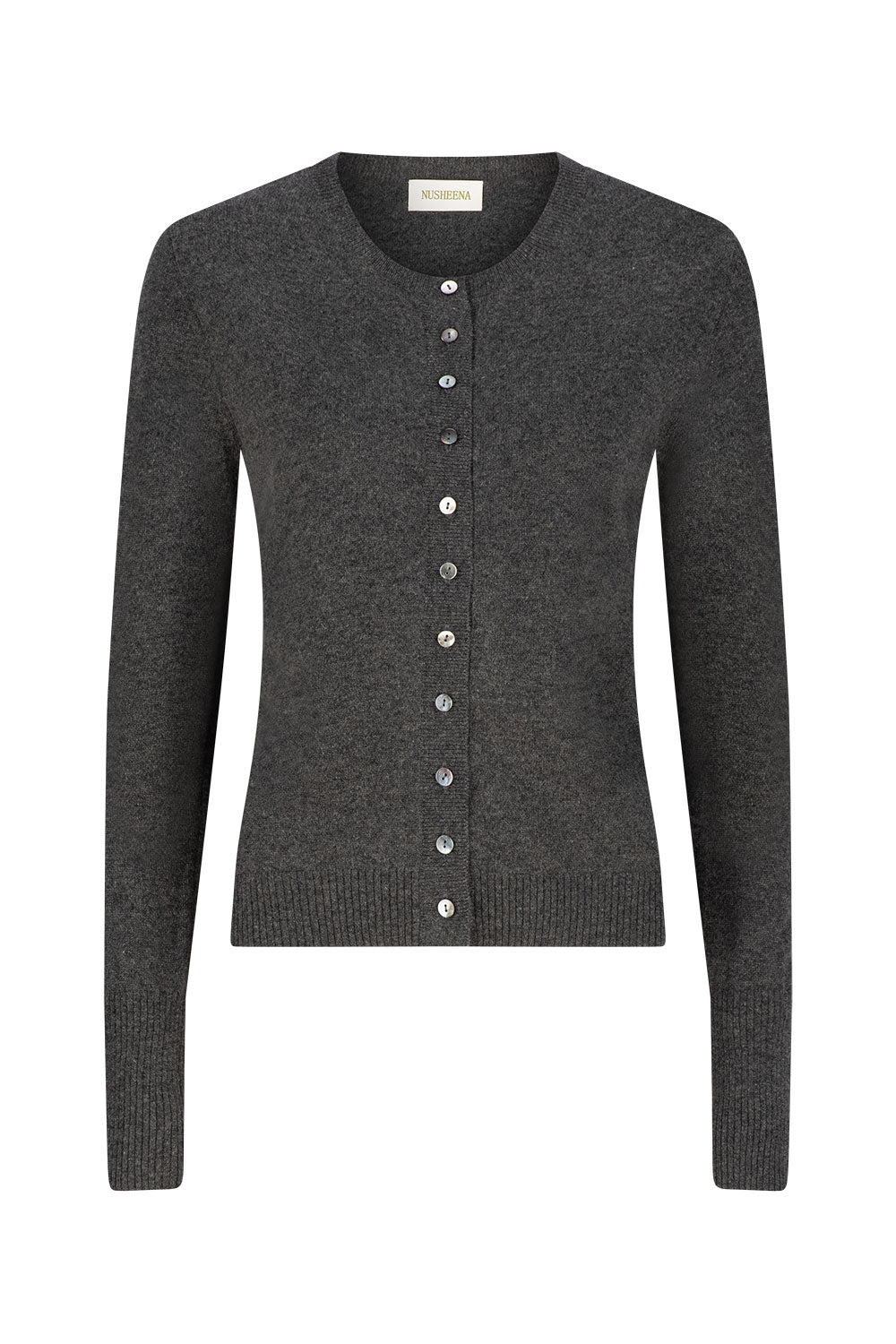 Cashmere charcoal Cardigan