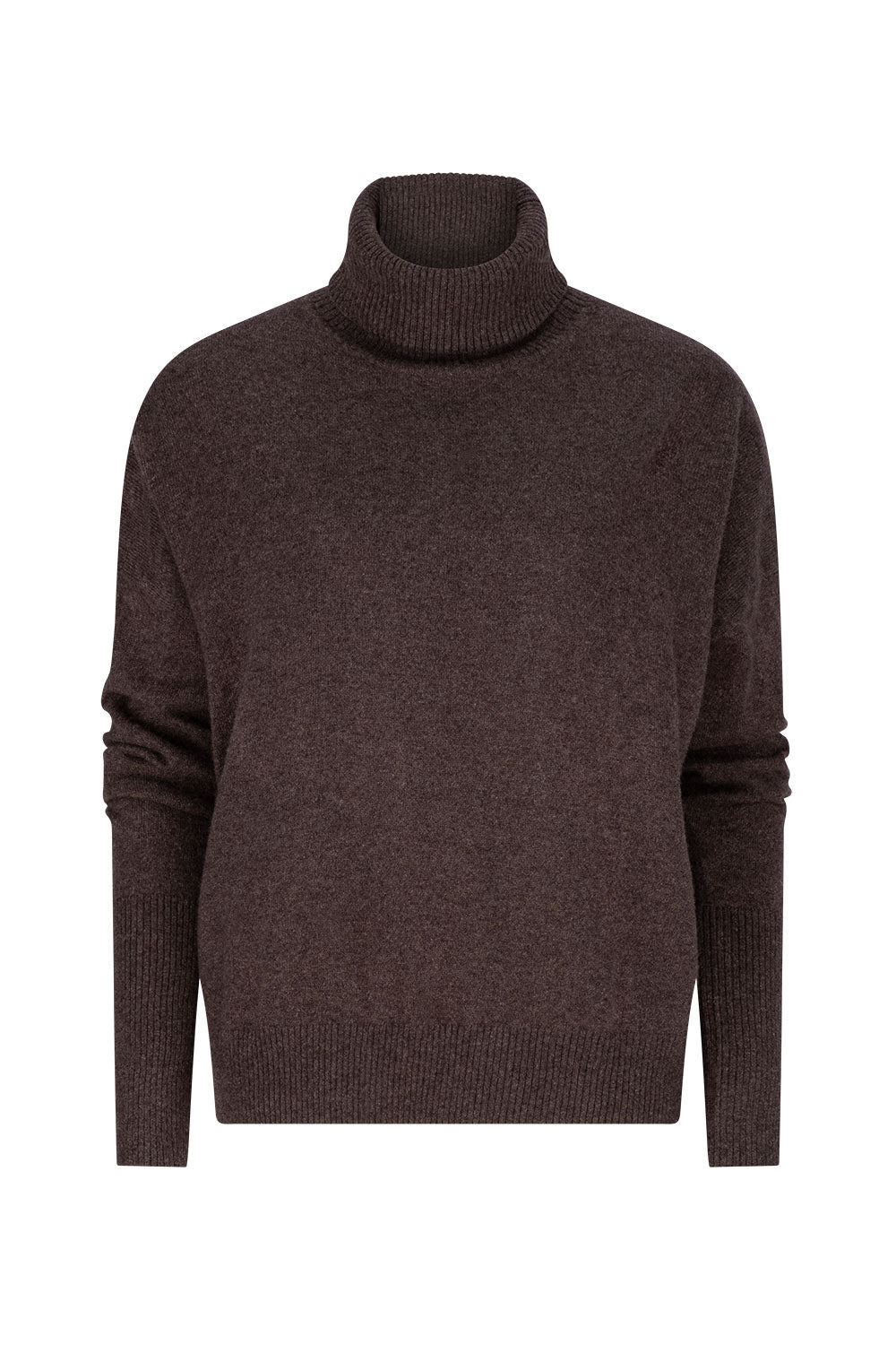 Cashmere Relaxed Turtle Neck