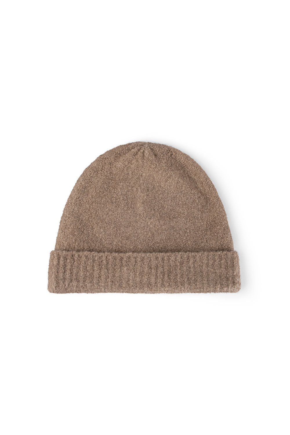 Cashmere Bouclé Knit Beanie