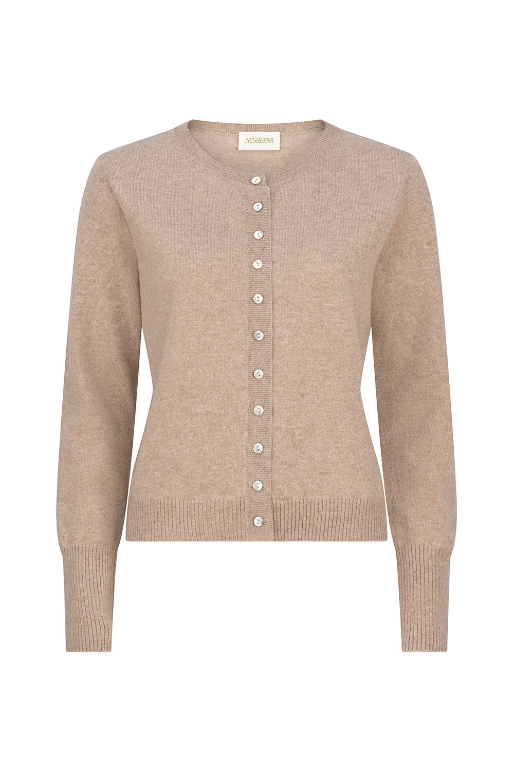 Cashmere truffle cardigan