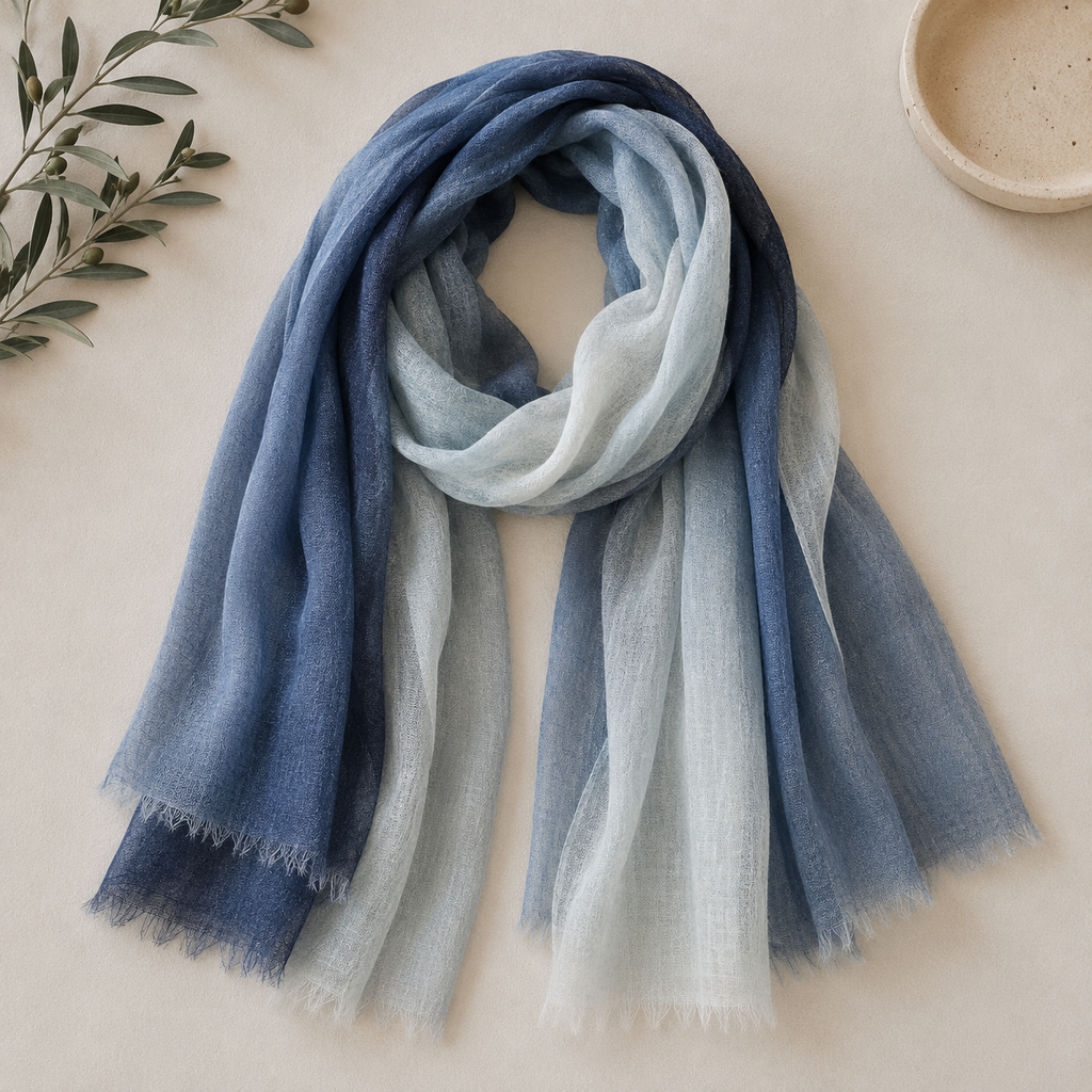 The Ombre Cashmere Scarf