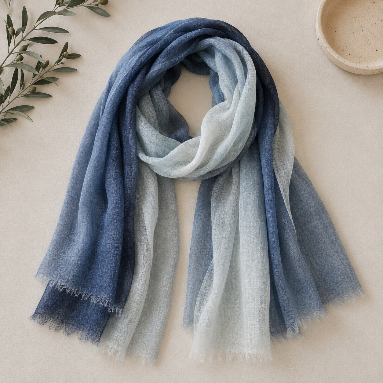 The Ombre Cashmere Scarf