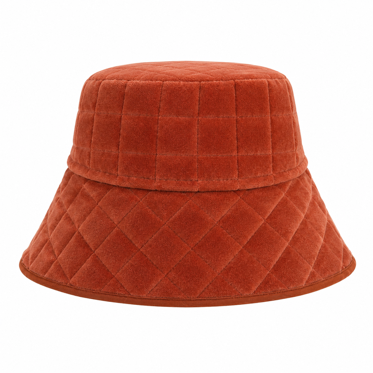 The Colette Quilted Velvet Hat