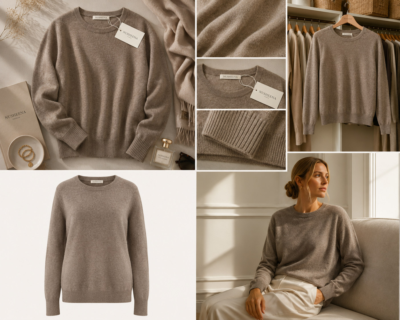The Classic Round Neck Sweater