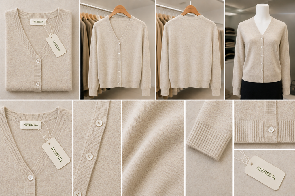 Classic V-Neck Cardigan