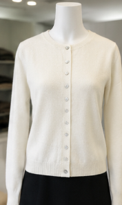 Classic Round Neck Cardigan