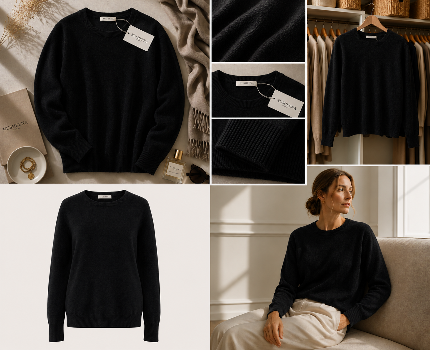 The Classic Round Neck Sweater