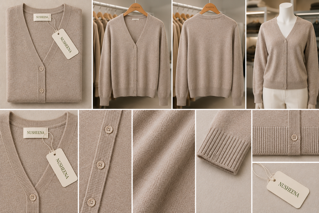 Classic V-Neck Cardigan