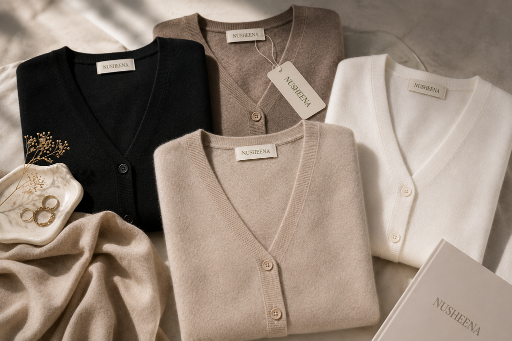 Classic V-Neck Cardigan