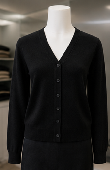 Classic V-Neck Cardigan