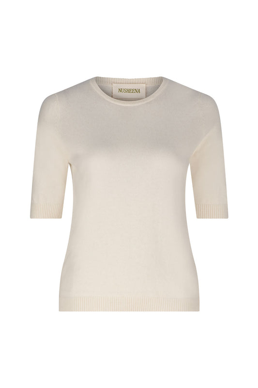 Cashmere Mid Sleeve Top