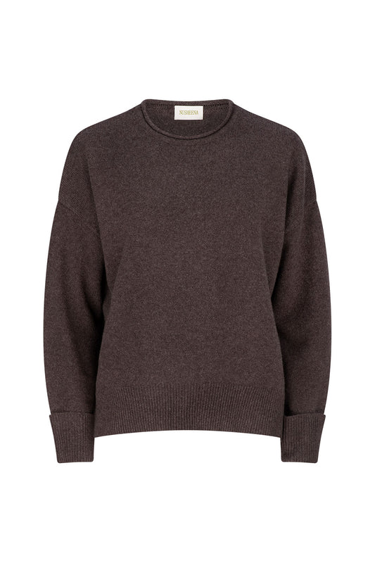 Cashmere Rolled Edge Jumper