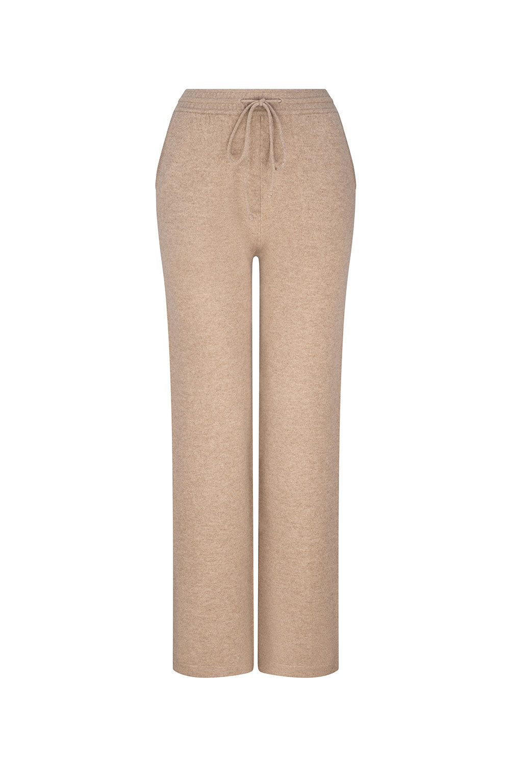 Cashmere Truffle Straight Leg Pants