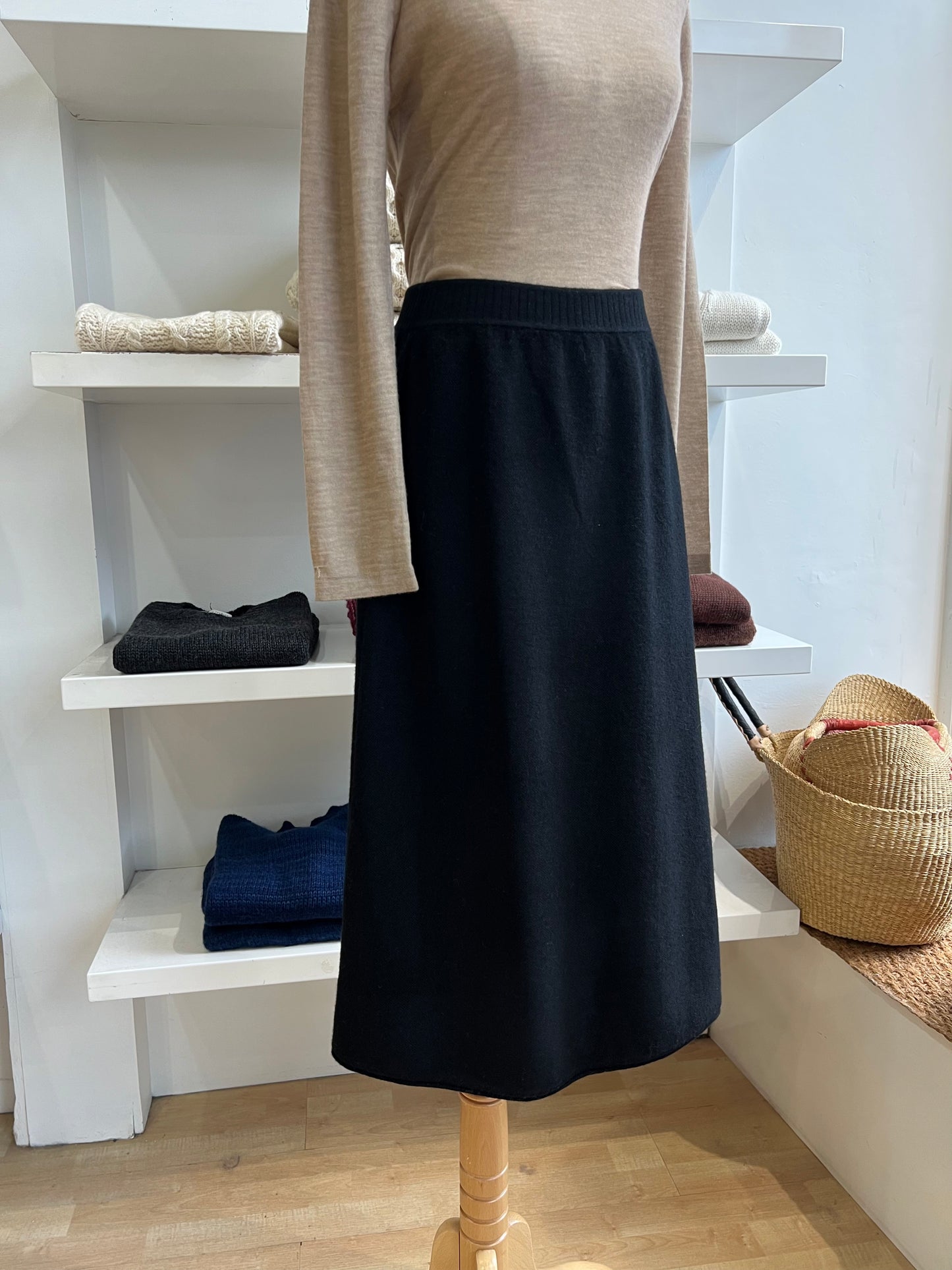 Cashmere Cassandra Midi Skirt