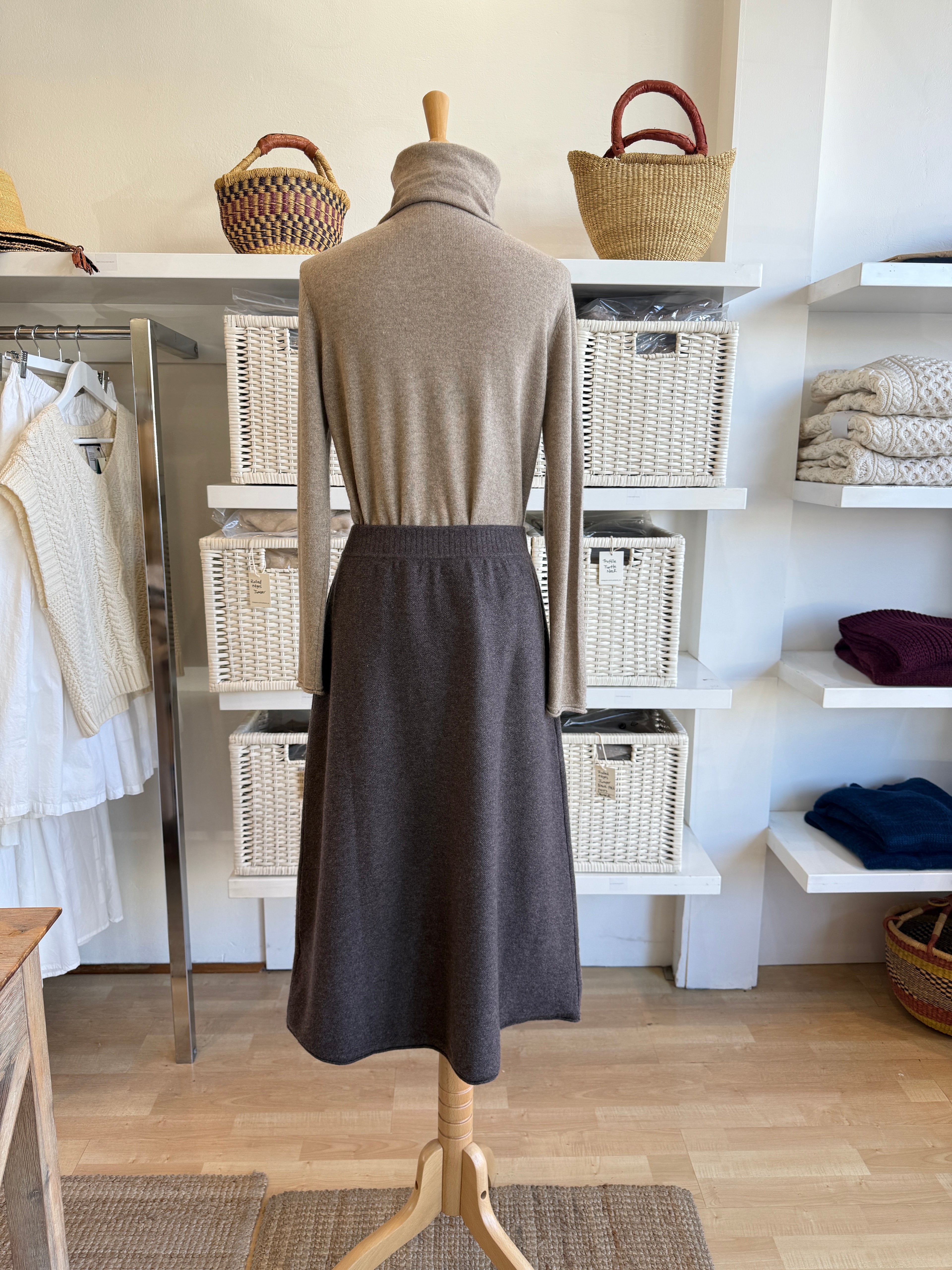 Cashmere Cassandra Midi Skirt