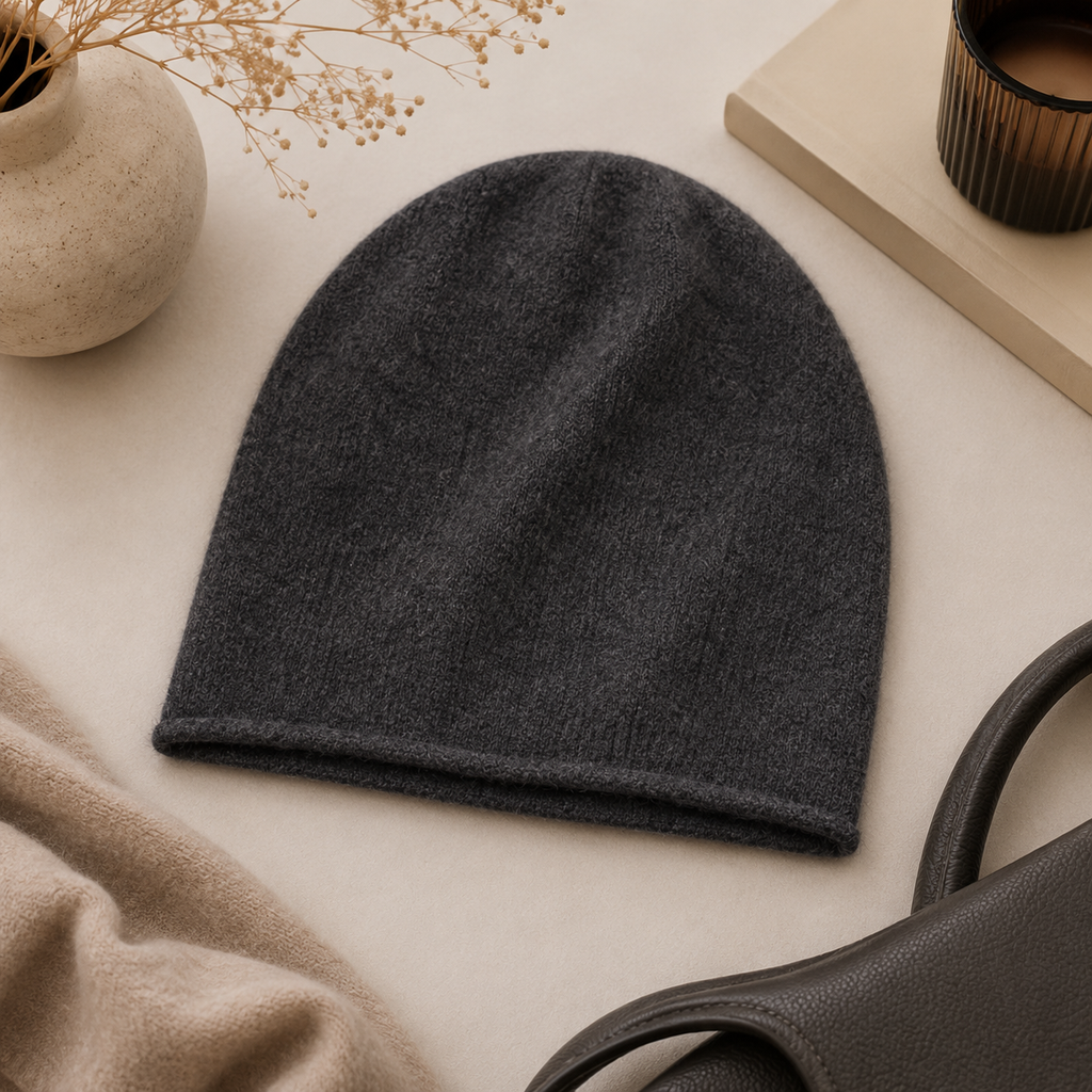 The Cashmere Knit Beanie