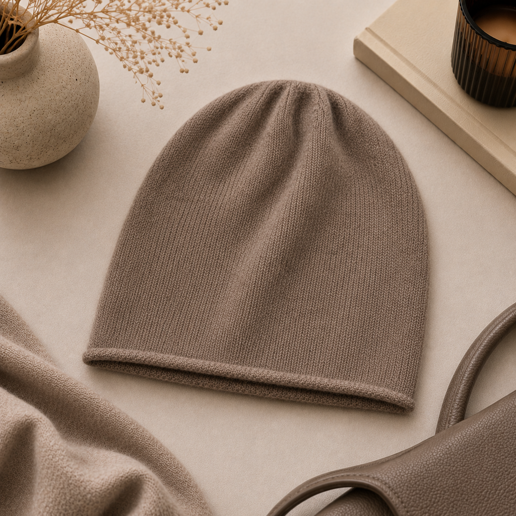 The Cashmere Knit Beanie