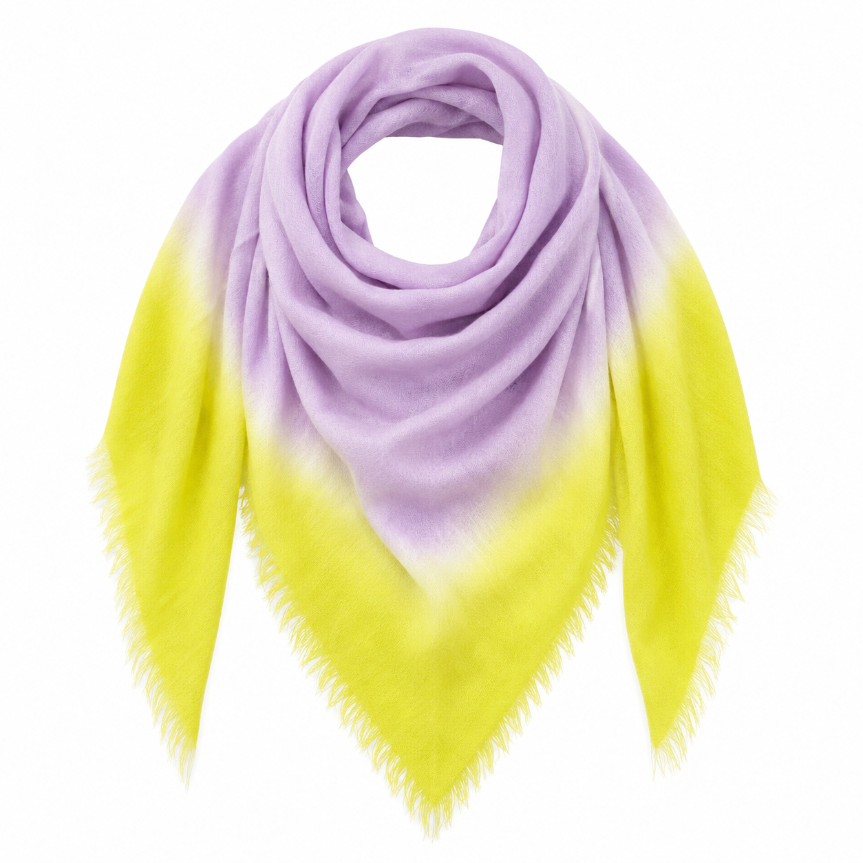 Tie Dye Pure Wool Scarf