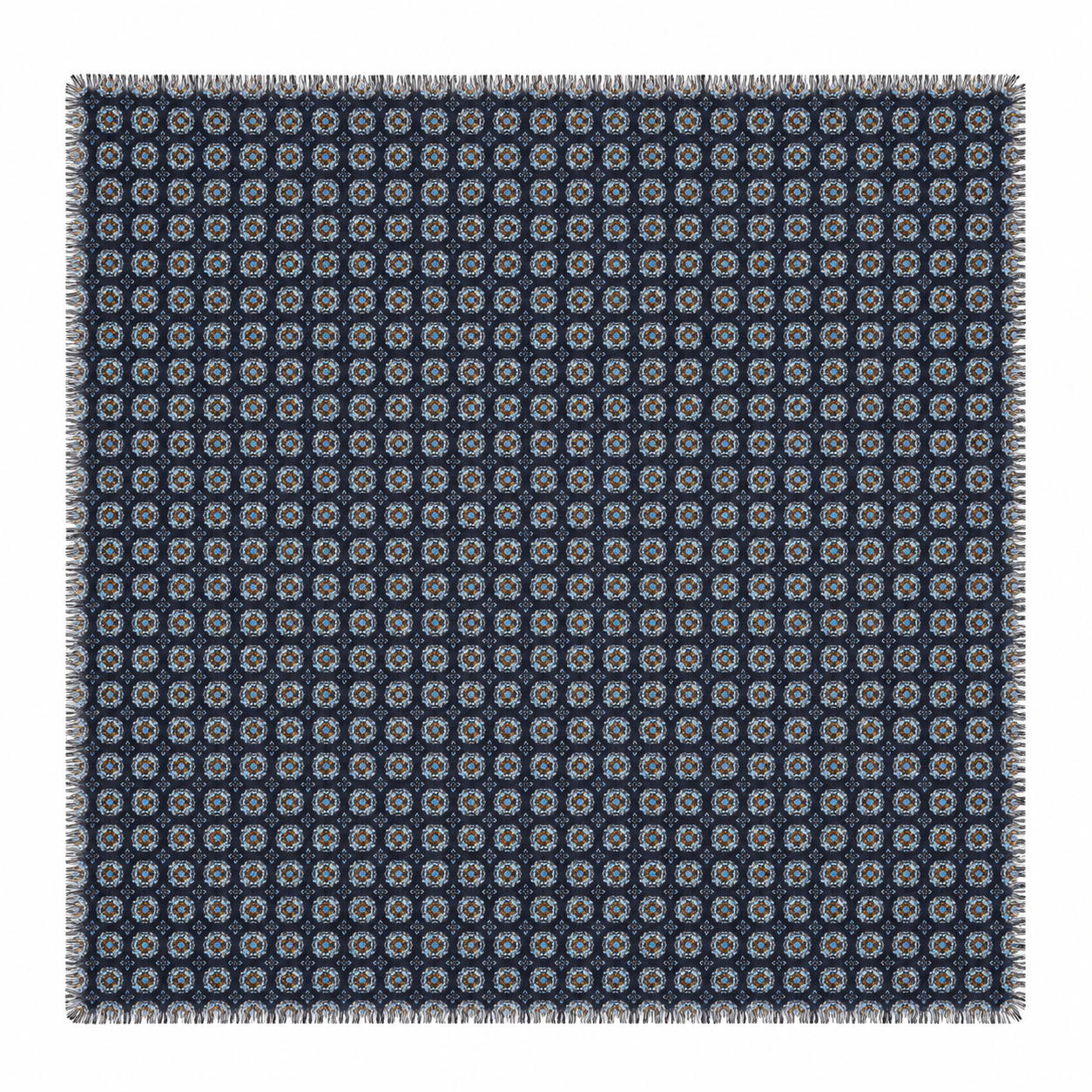 The Heritage Medallion Wool Scarf