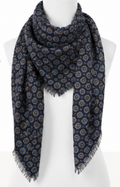 The Heritage Medallion Wool Scarf