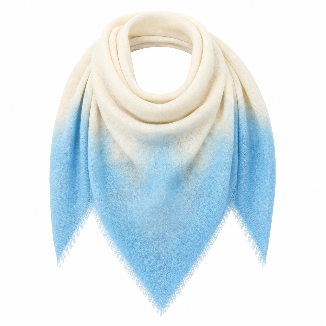 Tie Dye Pure Wool Scarf