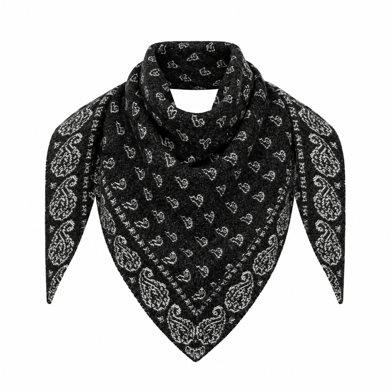 The Signature Paisley Cashmere Bandana