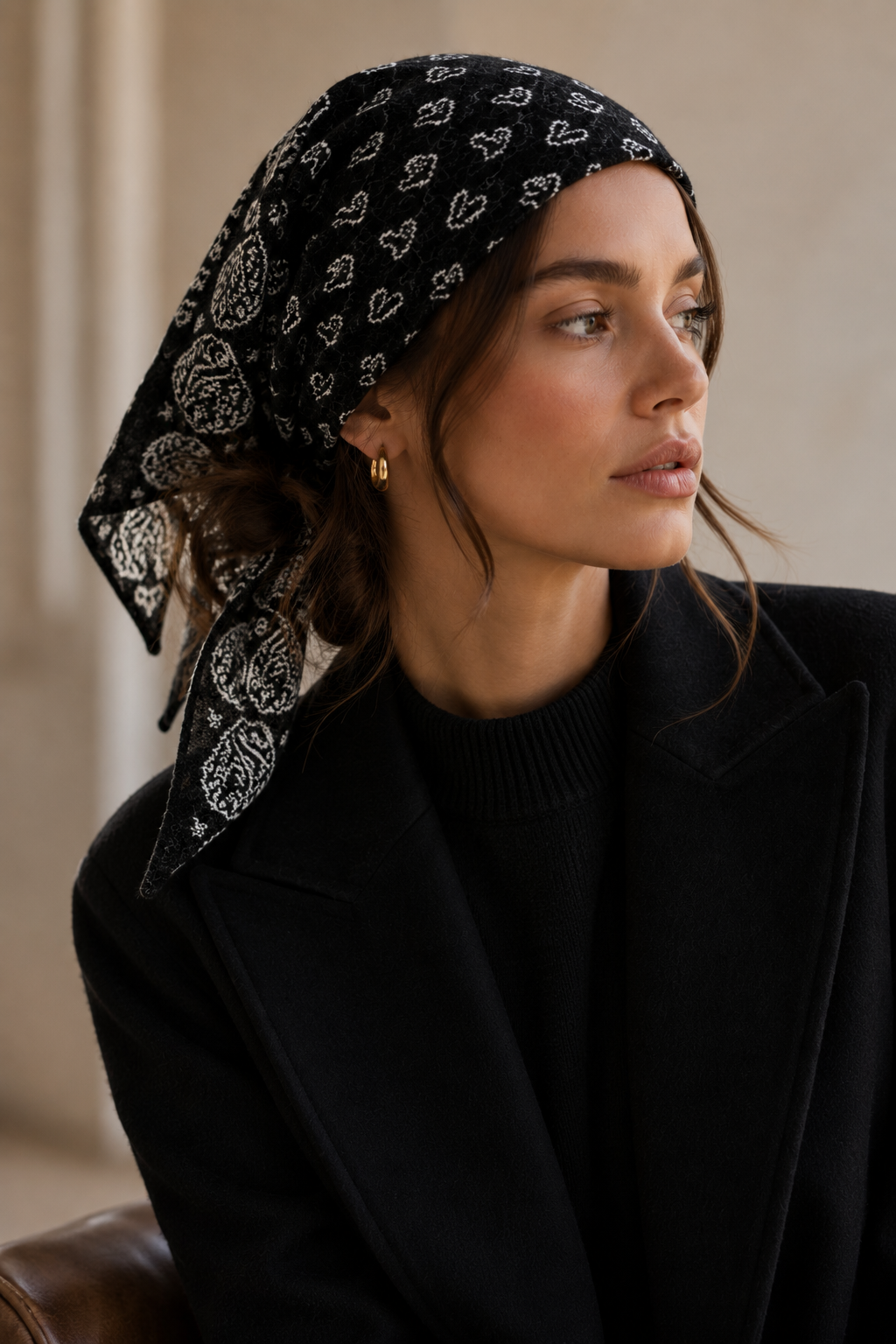 The Signature Paisley Cashmere Bandana