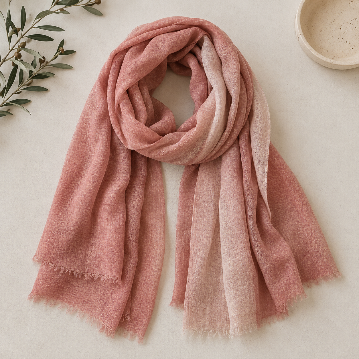 The Ombre Cashmere Scarf