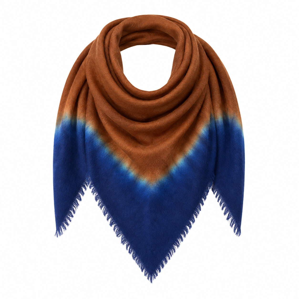 Tie Dye Pure Wool Scarf
